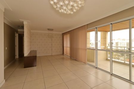 Sala de apartamento para alugar com 3 quartos, 128m² em Centro, Santo André