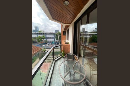 Varanda de apartamento à venda com 2 quartos, 103m² em Vila Sao Francisco (zona Sul), São Paulo
