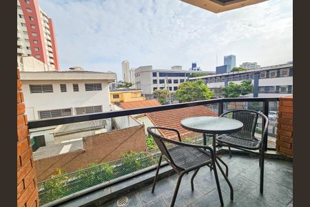 Varanda da Sala de apartamento para alugar com 3 quartos, 103m² em Vila Sao Francisco (zona Sul), São Paulo