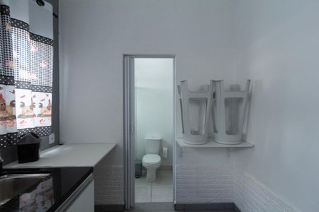 Sala / Cozinha de kitnet/studio para alugar com 1 quarto, 25m² em Jd. Copaiba Éden, Sorocaba