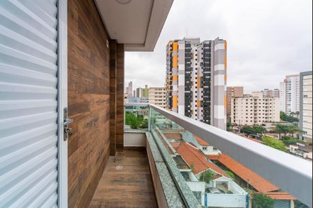 Apartamento à venda com 120m², 2 quartos e 2 vagasVaranda do Quarto 2