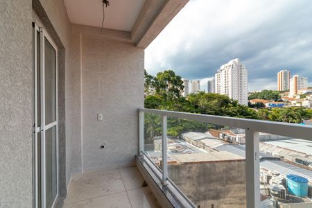 Varanda da Sala de apartamento para alugar com 2 quartos, 33m² em Santana, São Paulo