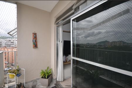 Varanda da Sala de apartamento para alugar com 2 quartos, 76m² em Vila Valqueire, Rio de Janeiro