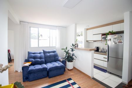 Sala de apartamento para alugar com 2 quartos, 56m² em Maria da Conceicao, Contagem