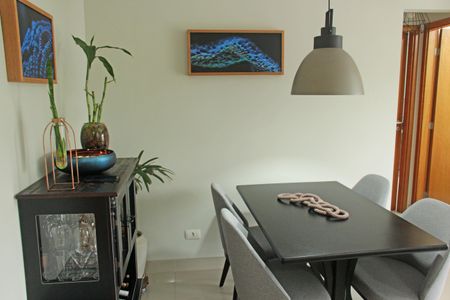 Sala de apartamento para alugar com 2 quartos, 59m² em Vila Matias, Santos