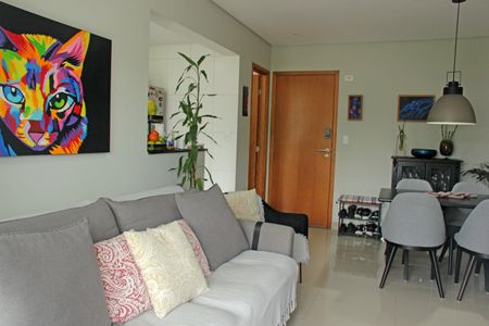Sala de apartamento para alugar com 2 quartos, 59m² em Vila Matias, Santos