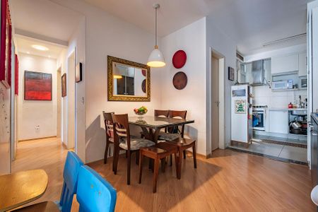 Sala/Cozinha de apartamento à venda com 3 quartos, 76m² em Pinheiros, São Paulo