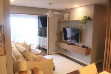 Sala de apartamento à venda com 3 quartos, 82m² em Fundação, São Caetano do Sul