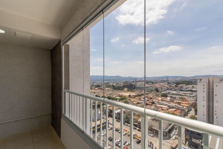 Varanda de apartamento para alugar com 2 quartos, 47m² em Vila das Bandeiras, Guarulhos