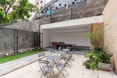 Studio para alugar com 26m², 1 quarto e sem vagaChurrasqueira