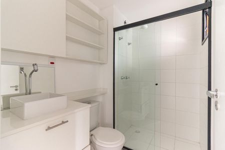 Studio para alugar com 26m², 1 quarto e sem vagaBanheiro