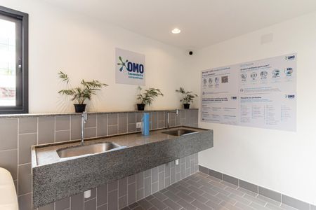 Studio para alugar com 26m², 1 quarto e sem vaga Studio para alugar com 26m², 1 quarto e sem vagaLavanderia