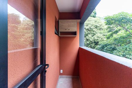 Varanda do Studio de kitnet/studio para alugar com 1 quarto, 26m² em Vila Buarque, São Paulo
