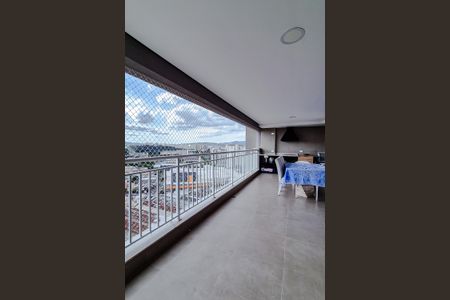 Varanda da Sala de apartamento para alugar com 3 quartos, 127m² em Vila Anastácio, São Paulo