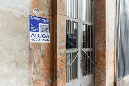 Studio para alugar com 40m², 1 quarto e sem vagaFachada - Plaquinha