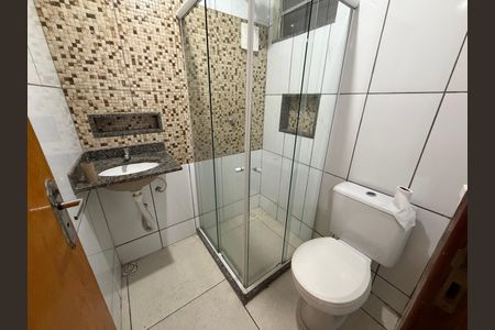 Banheiro  de kitnet/studio para alugar com 1 quarto, 40m² em Recreio, Rio de Janeiro