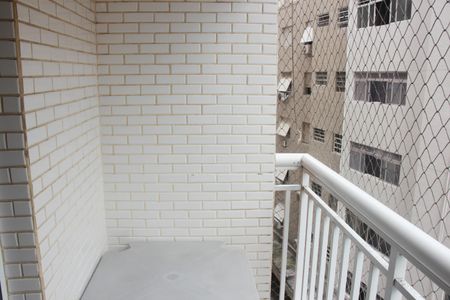 Varanda da Sala de apartamento para alugar com 1 quarto, 47m² em Ponta da Praia, Santos