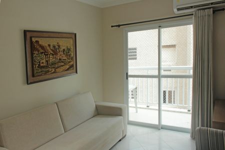 Sala de apartamento para alugar com 1 quarto, 47m² em Ponta da Praia, Santos