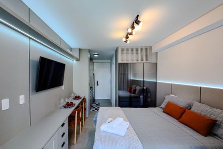 Studio de kitnet/studio para alugar com 1 quarto, 27m² em Chácara Klabin, São Paulo