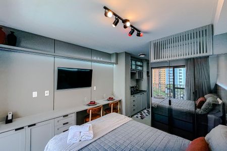 Studio de kitnet/studio para alugar com 1 quarto, 27m² em Chácara Klabin, São Paulo