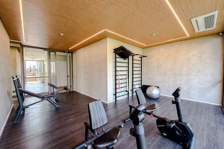 Studio à venda com 24m², 1 quarto e sem vaga Studio à venda com 24m², 1 quarto e sem vagaÁrea comum - Academia