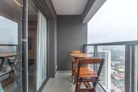 Studio à venda com 24m², 1 quarto e sem vagaVaranda