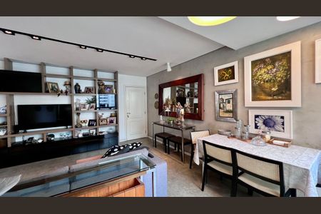 sala  de apartamento à venda com 1 quarto, 57m² em Santo Agostinho, Belo Horizonte