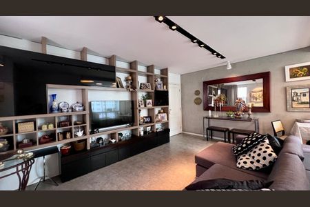 sala  de apartamento à venda com 1 quarto, 57m² em Santo Agostinho, Belo Horizonte