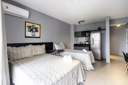 Studio para alugar com 35m², 1 quarto e sem vaga Studio para alugar com 35m², 1 quarto e sem vagaQuarto