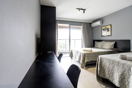 Studio para alugar com 35m², 1 quarto e sem vaga Studio para alugar com 35m², 1 quarto e sem vagaSala