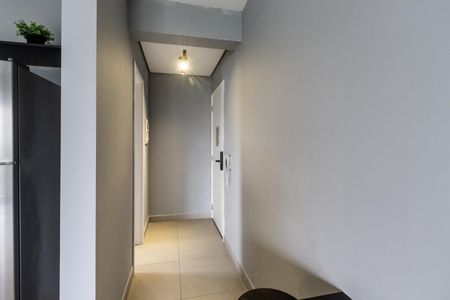 Studio para alugar com 35m², 1 quarto e sem vaga Studio para alugar com 35m², 1 quarto e sem vagaHall de entrada
