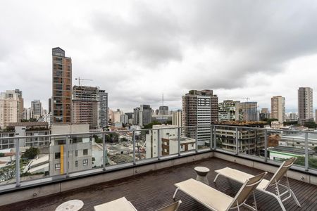 Studio para alugar com 35m², 1 quarto e sem vaga Studio para alugar com 35m², 1 quarto e sem vagaDeck