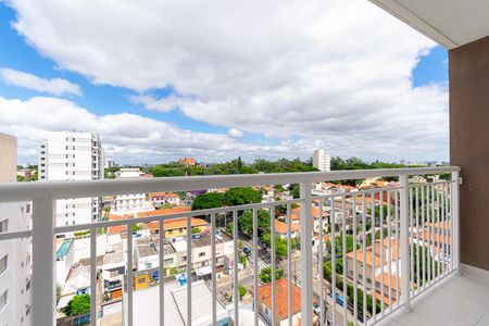 Varanda da Sala de apartamento à venda com 1 quarto, 29m² em Planalto Paulista, São Paulo