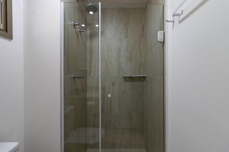 Studio para alugar com 29m², 1 quarto e sem vaga Studio para alugar com 29m², 1 quarto e sem vagaBanheiro