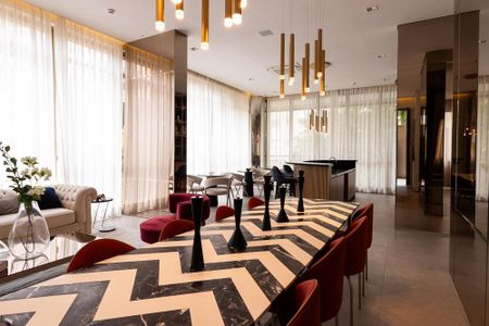 Apartamento para alugar com 29m², 1 quarto e sem vagaÁrea comum - Salão de festas