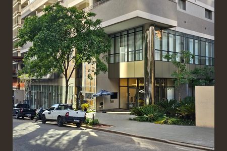 Studio para alugar com 25m², 1 quarto e sem vaga Studio para alugar com 25m², 1 quarto e sem vagaFachada