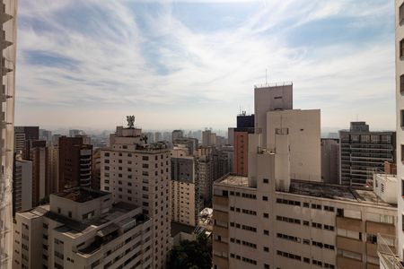 Studio para alugar com 25m², 1 quarto e sem vaga Studio para alugar com 25m², 1 quarto e sem vagaVista da Varanda do studio