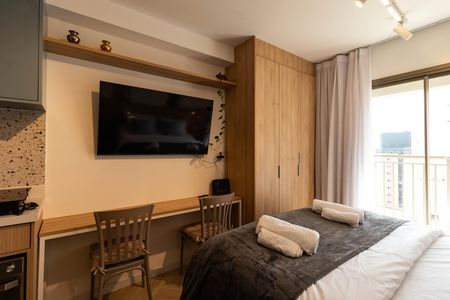 Studio para alugar com 25m², 1 quarto e sem vaga Studio para alugar com 25m², 1 quarto e sem vagaStudio