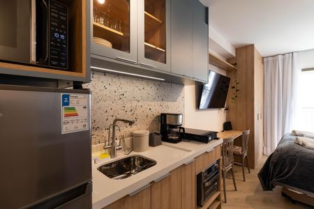 Studio para alugar com 25m², 1 quarto e sem vaga Studio para alugar com 25m², 1 quarto e sem vagaStudio