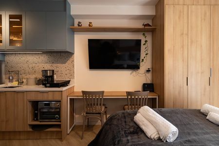 Studio para alugar com 25m², 1 quarto e sem vaga Studio para alugar com 25m², 1 quarto e sem vagaStudio
