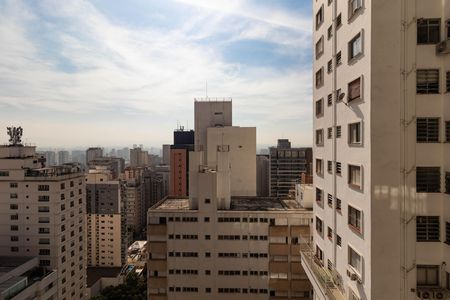 Studio para alugar com 25m², 1 quarto e sem vaga Studio para alugar com 25m², 1 quarto e sem vagaVista da Varanda do studio