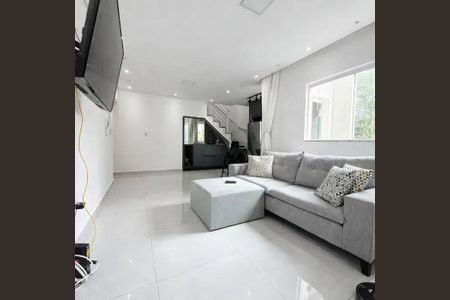 Sala de apartamento à venda com 2 quartos, 117m² em Campestre, Santo André