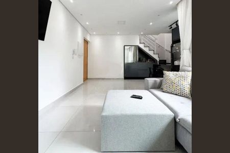 Sala de apartamento à venda com 2 quartos, 117m² em Campestre, Santo André
