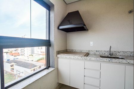 Varanda da Sala de apartamento à venda com 2 quartos, 69m² em Parque das Nações, Santo André