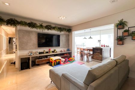 Sala de apartamento à venda com 3 quartos, 116m² em Baeta Neves, São Bernardo do Campo