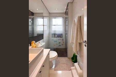 Apartamento à venda com 116m², 3 quartos e 2 vagas Apartamento à venda com 116m², 3 quartos e 2 vagasBanheiro 1 da suíte
