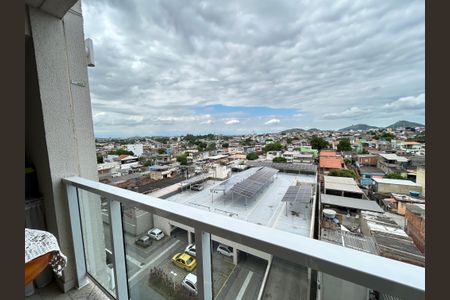 Varanda da Sala de apartamento para alugar com 2 quartos, 52m² em Marechal Hermes, Rio de Janeiro