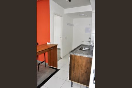 Apartamento para alugar com 38m², 2 quartos e 1 vaga Apartamento para alugar com 38m², 2 quartos e 1 vagaDetalhe - Cozinha Americana