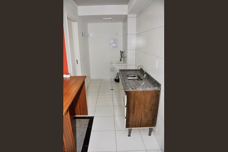 Apartamento para alugar com 38m², 2 quartos e 1 vaga Apartamento para alugar com 38m², 2 quartos e 1 vagaDetalhe - Cozinha Americana