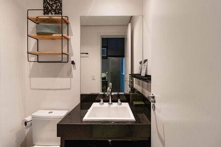 Studio para alugar com 24m², 1 quarto e sem vagaBanheiro